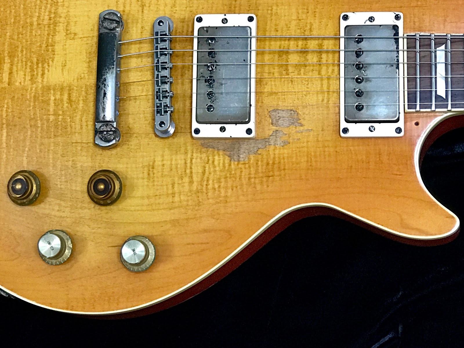 ゲイリームーア伝説のレスポールレリック加工 Gary Moore S 1959 Les Paul Ichimonzi