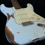 CUSTOM-MADE 1961 Stratocaster Heavy Relic Aged Sonic Blue