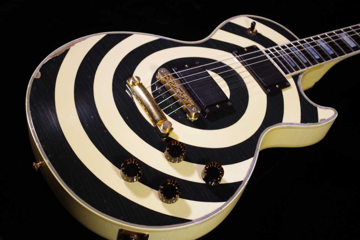 CUSTOM-MADE Zakk Wylde Les Paul Bullseye Relic