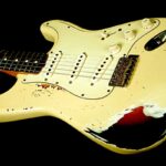 CUSTOM-MADE 1961 Stratocaster Heavy Relic Aged V.White over 3TS