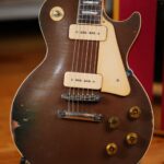 Gibson Les Paul Goldtop Refinish | Vintage Aged Gold with Brass Powder & Fine Weather Checking Gibson Les Paul Goldtop Refinish | Vintage Aged Gold with Brass Powder & Fine Weather Checking