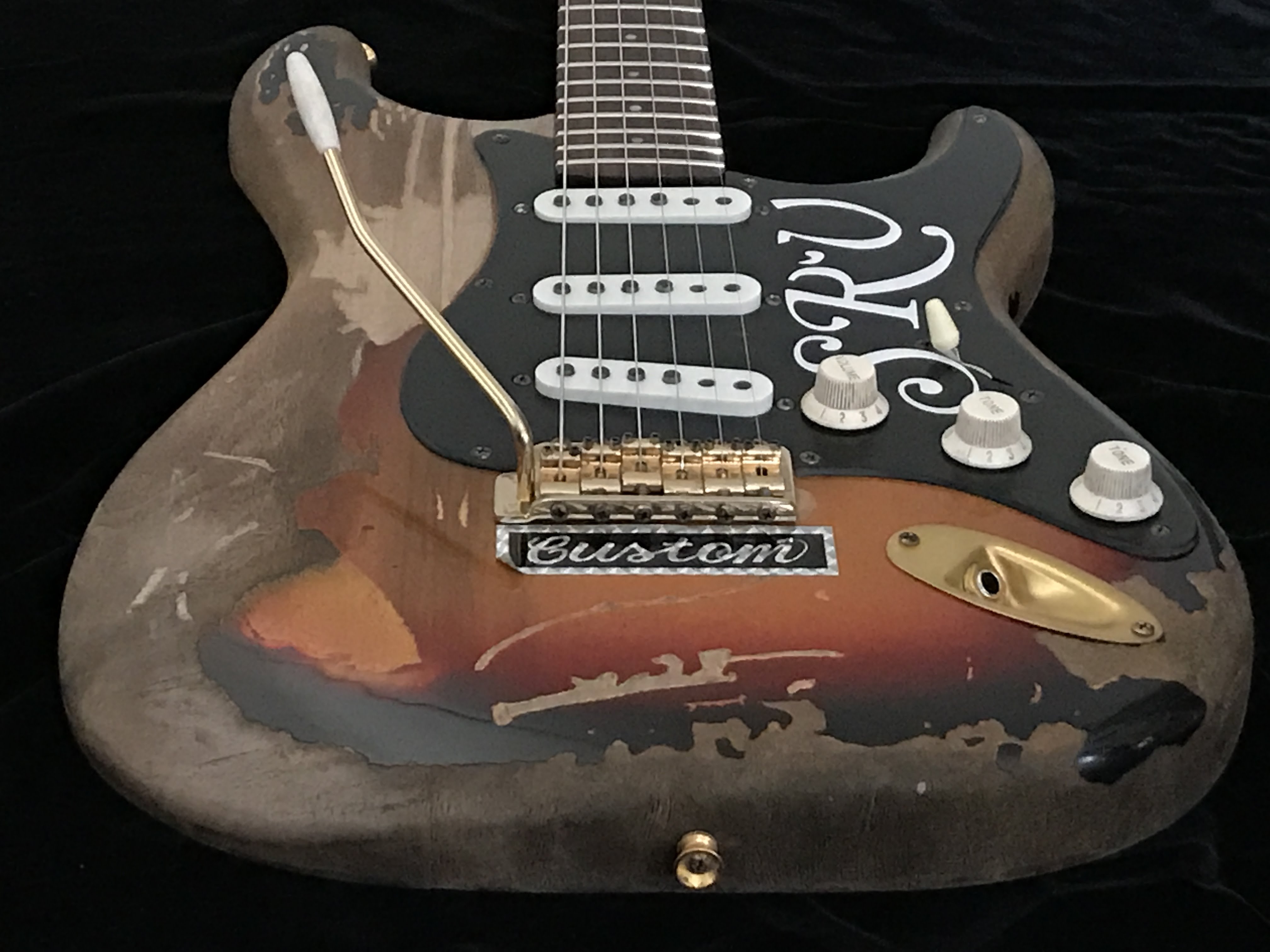 Remodeled Stevie Ray Vaughan Number One Vintage Style A0408001