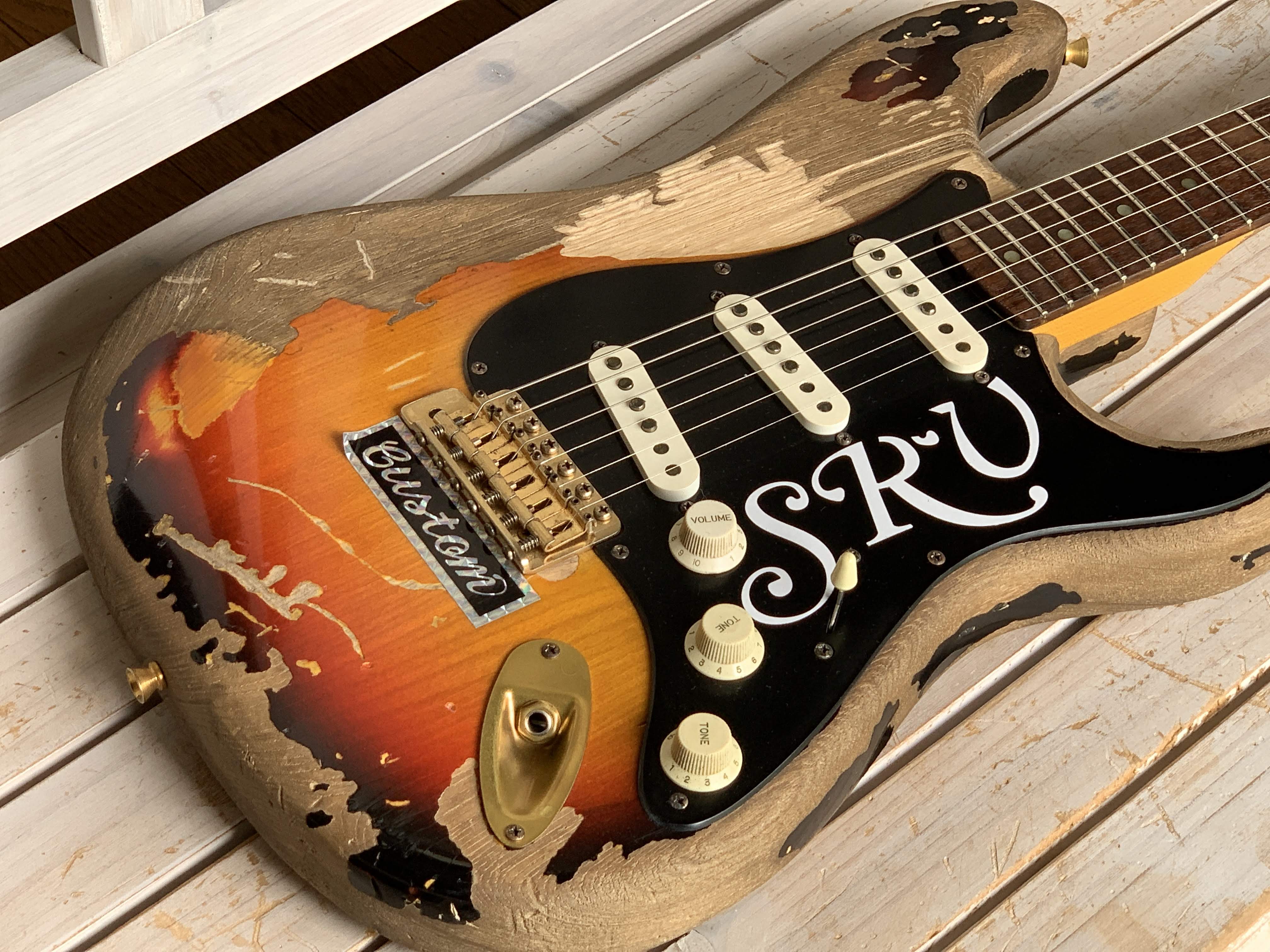 Remodeled Stevie Ray Vaughan Number One Vintage Style A0408004
