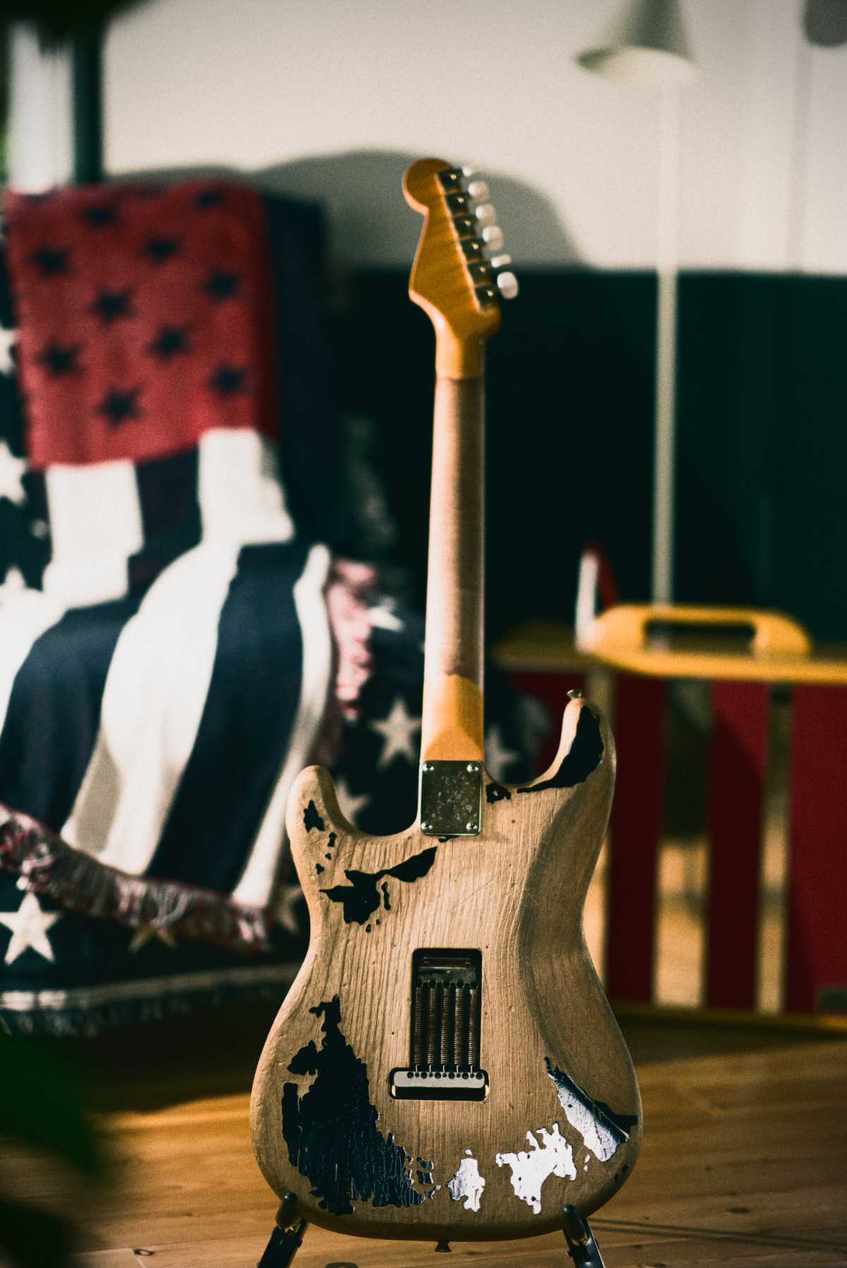 Remodeled John Mayer Black One Aged Parts A0408022