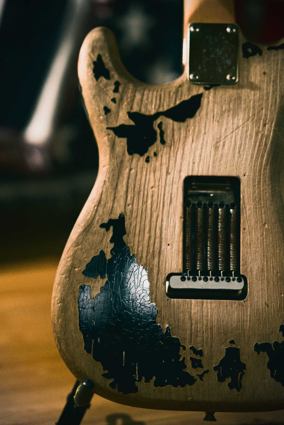 Remodeled John Mayer Black One Aged Parts A0408022